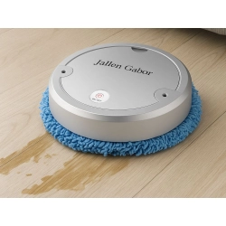 Robot mopujący automatyczny bezprzewodowy elektryczny sprzątający srebrny - zdjęcie 4