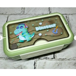 Lunchbox śniadaniówka pojemnik na śniadanie obiad sztućce z bidonem zestaw - zdjęcie 5