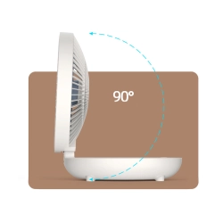 Wentylator biurkowy wiatrak składany bezprzewodowy klips biurkowy stojący