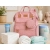 Plecak wielofunkcyjny z łóżeczkiem i portem USB, duży organizer mommy bag