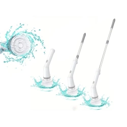 Elektryczna szczotka obrotowa do fug kafli mop z 6 końcówkami tornado