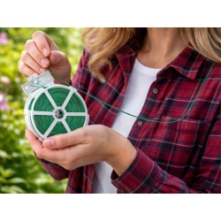 Drut ogrodniczy 20m z obcinaczem