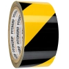 Taśma ostrzegawcza winylowa żółto-czarna 49 mm x 18 m samoprzylepna