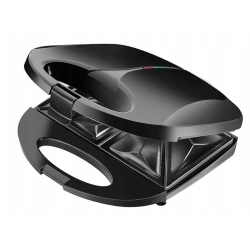 Toster opiekacz do kanapek tostów grzanek 750w sandwich podwójny czarny