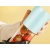 Blender kielichowy bezprzewodowy USB mikser do smoothie mini blender 150W - pastelowy błękit matowy