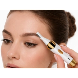 Depilator 4w1 do ciała nóg twarzy trymer do bikini brwi nosa golarka usb