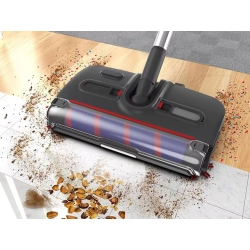 Odkurzacz bezprzewodowy ręczny obrotowy 360 szczotka elektryczna kaśka - zdjęcie 4