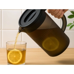 Dzbanek plastikowy 3l z pokrywką do wody soku napojów lemoniady pojemny