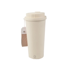 Kubek samomieszający 350ml stalowy termos na zimne i gorące napoje z USB