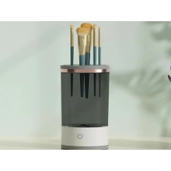 Myjka stojak do czyszczenia mycia suszenia pędzli gąbek kosmetycznych usb