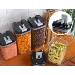 Pojemniki kuchenne na żywność do makaronu pojemnik z uszczelką zestaw 5 szt