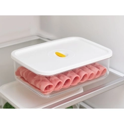 Pojemnik na żywność z pokrywką hermetyczny organizer do kuchni 1,4 l 1400ml