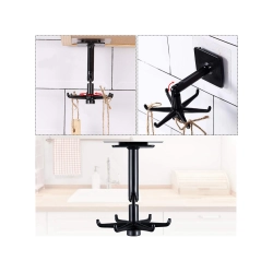 Wieszak kuchenny łazienkowy obrotowy organizer