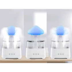 Nawilżacz powietrza dyfuzor zapachowy aromaterapia lampka led rgb pilot usb