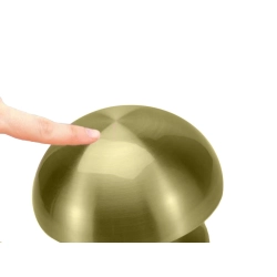 Bezprzewodowa lampka do restauracji hotelu dotyk led grzybek 3 tryby nocna