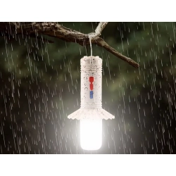 Lampa turystyczna latarka kempingowa wielofunkcyjna powerbank led namiot