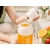 Bidon blender butelka USB 1200ml kubek do smoothie shaker ze słomką paskiem