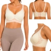 Biustonosz sportowy damski push up modelujący bezszwowy wkładki rozmiar m Biustonosz sportowy damski push up modelujący bezszwowy wkładki rozmiar m