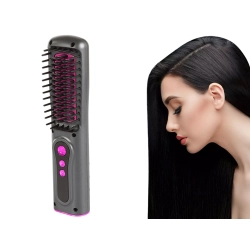 Prostownica szczotka do prostowania włosów 2w1 elektryczna bezprzewodowa