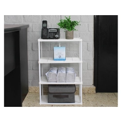 Półka łazienkowa kuchenna stojąca szafka regał 4 poziomowy organizer