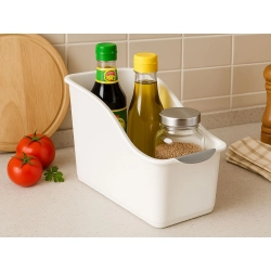 Organizer kuchenny plastikowy pojemnik do szafki na chemię do kuchni
