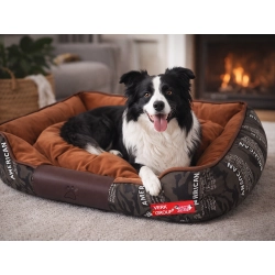 Legowisko posłanie kanapa dla psa miękkie puszyste wygodne średni pies