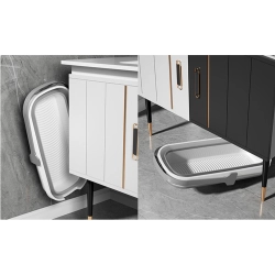 Miska składana silikonowa duża kosz na pranie kompaktowa turystyczna 10l