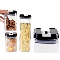 Pojemniki kuchenne na żywność do makaronu pojemnik z uszczelką zestaw 5 szt