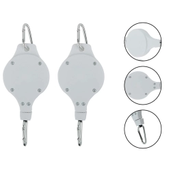 Wieszak do donicy hak do zawieszania roślin wysuwany regulowany uchwyt