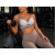 Biustonosz sportowy damski push up modelujący bezszwowy wkładki rozmiar xl