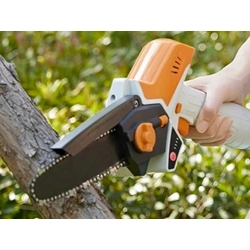 Piła łańcuchowa akumulatorowa mini pilarka gałęziówka gałęziowa do cięcia