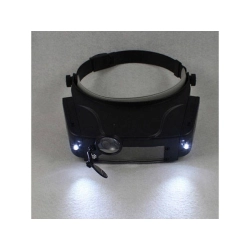 Lupa led 11x okulary precyzyjne nagłowna na głowę