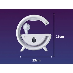 Nawilżacz powietrza z głośnikiem bluetooth led astronauta usb mgiełka rgb