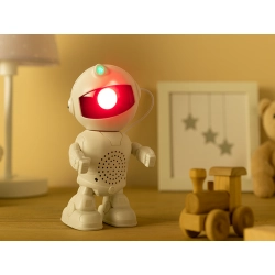 Projektor gwiazd astronauta lampka nocna rzutnik dla dziecka kosmos muzyka