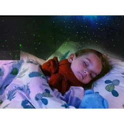 Projektor niedźwiadek lampka nocna rzutnik laserowy led pilot uniwersalny