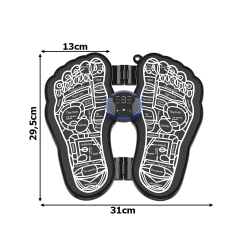 Mata ems masażer do stóp elektrostymulator mięśni do stymulacji krążenia