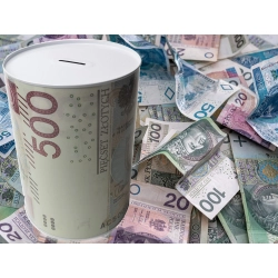 Skarbonka metalowa na pieniądze puszka xxl duża