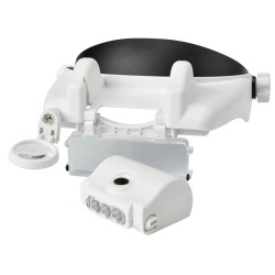 Lupa nagłowna na głowę okulary czołowa 3 led 11,5x