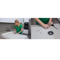 Moskitiera magnetyczna okienna siatka na okno komary owady 150 x 180 cm