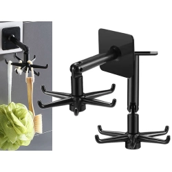 Wieszak kuchenny łazienkowy obrotowy organizer