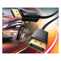 Kabel przewód DP 1.4 video audio DisplayPort 8K 4K 2K 1,5m Verk Group
