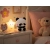 Lampka nocna silikonowa panda LED RGB dla dzieci dotykowa akumulatorowa - zdjęcie 9