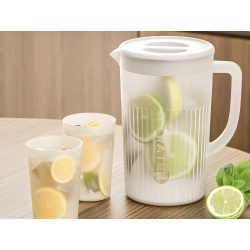Dzbanek plastikowy 3l z pokrywką do wody soku napojów lemoniady pojemny