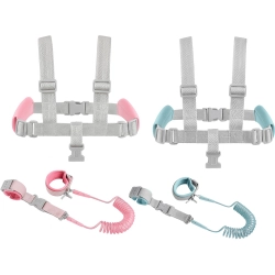 Szelki opaska dla dziecka przeciwko ucieczce zagubieniu się regulowane