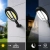 Lampa solarna led cob z czujnikiem ruchu naścienna zewnętrzna ogrodowa