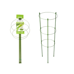 Podpora pierścieniowa do roślin 90cm obręcz do kwiatów 3 pierścienie divodv