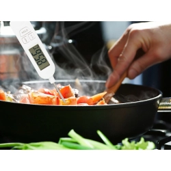 Termometr kuchenny lcd cyfrowy sonda mięsa wina