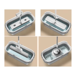 Miska składana silikonowa duża kosz na pranie kompaktowa turystyczna 10l