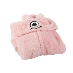 Ciepła bluza koc oversize xl gruba 2w1 futrzak z kapturem kocobluza gruba