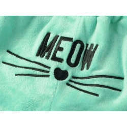 Ciepła piżama damska dwuczęściowa z kapturem miękka pluszowa krótkie m - zdjęcie 1